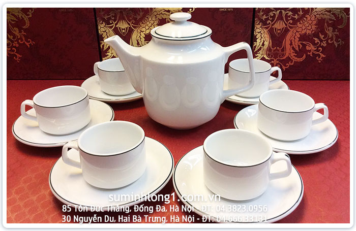 Bộ trà 1.1L JASMINE CHỈ XANH LÁ 07 CXL