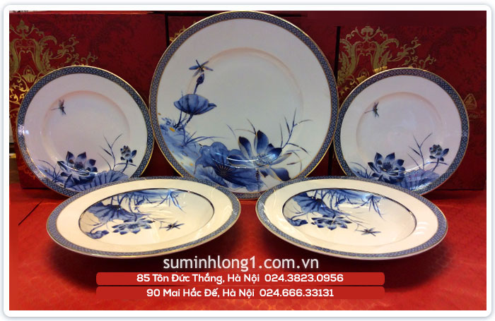 Bộ đồ ăn 30 sản phẩm SEN VÀNG SV MHD
